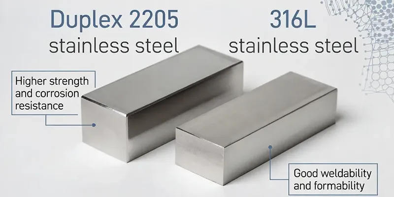 Duplex 2205 vs 316L Corrosion Resistance